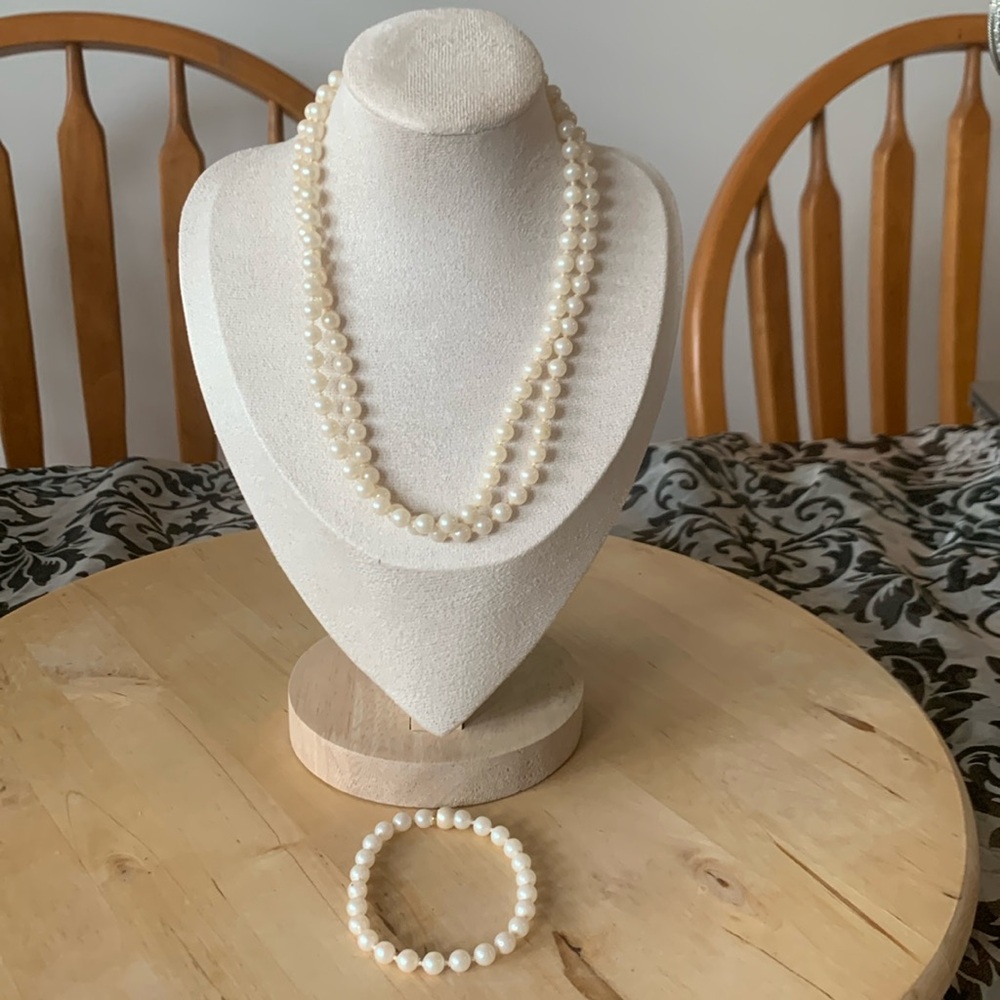 Vintage Pearl jewelry set